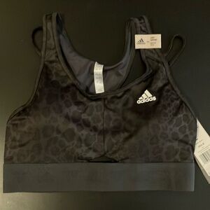 Adidas women’s sport bra, NWT. Aeroready light support, size L.